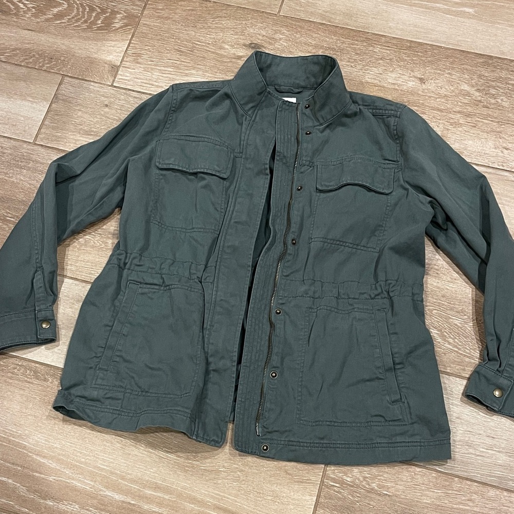 Gap Army Green Full Zip Jacket LARGE